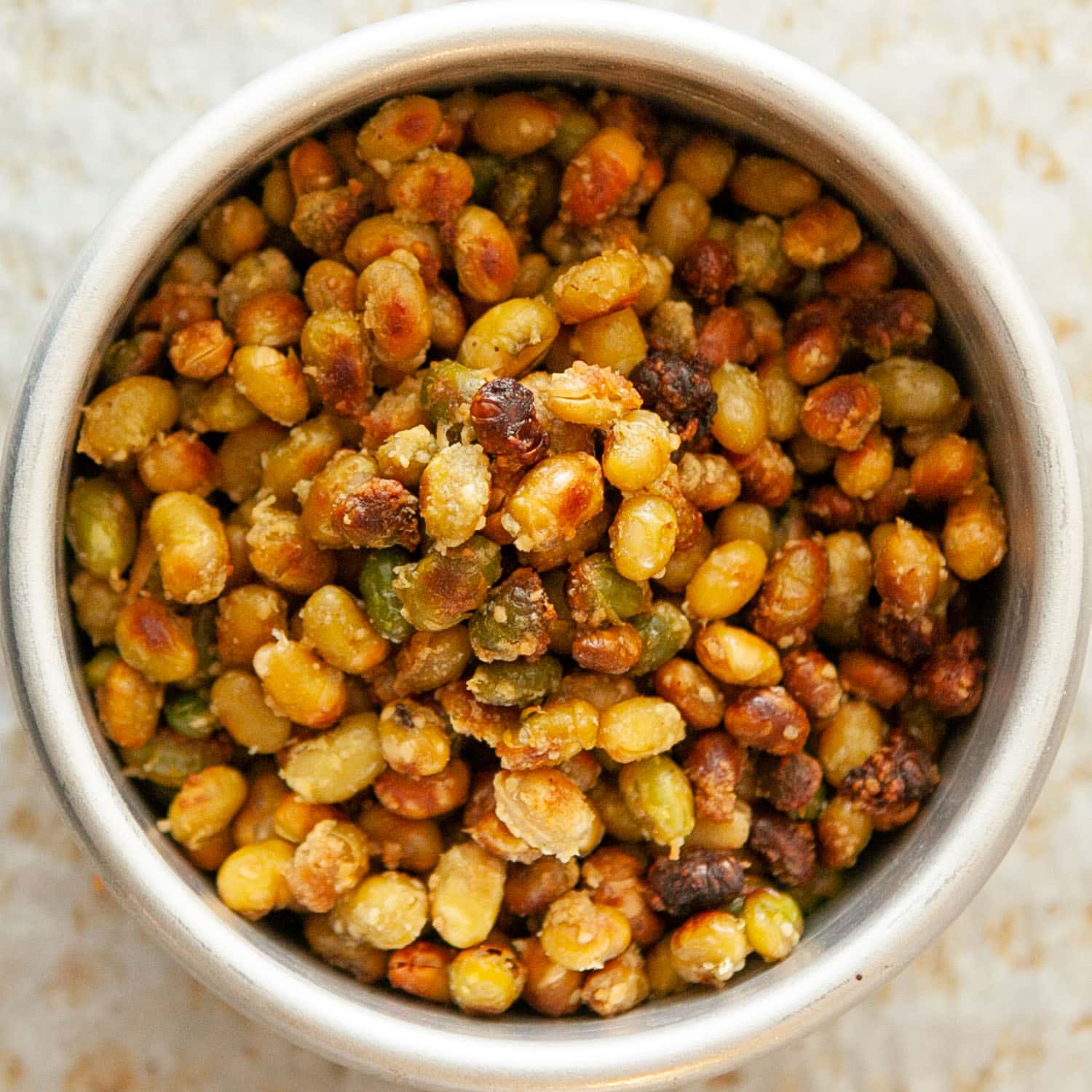 Crispy Parmesan Wasabi Soybeans: The Missing Recipe Data